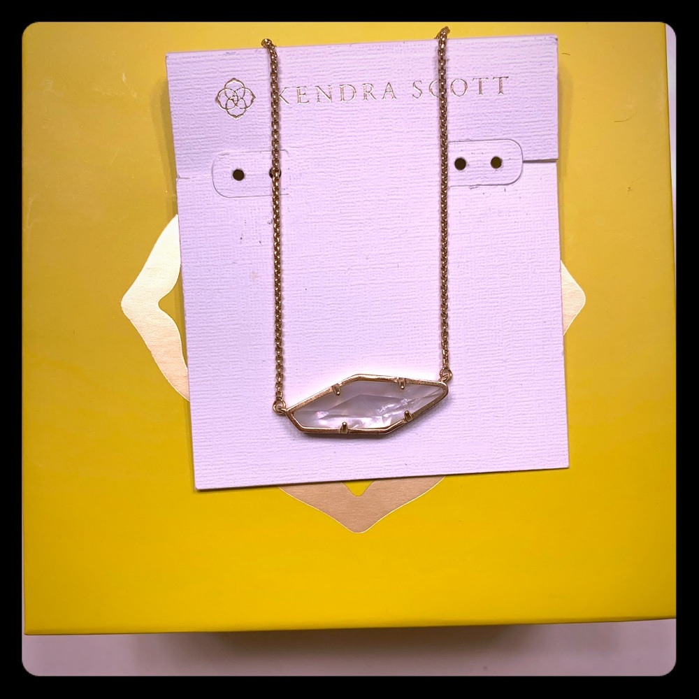 Kendra Scott Bridgett Rose Gold and White MOP